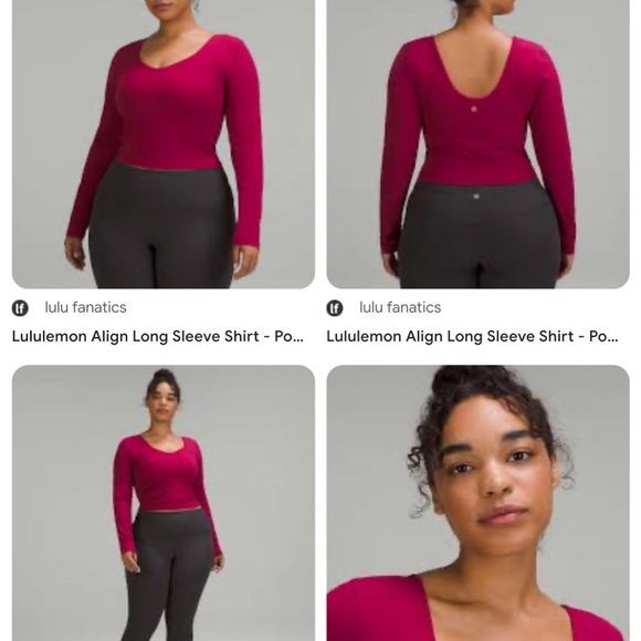 Lululemon matching set base pace and align long sleeve - Picture 2 of 7